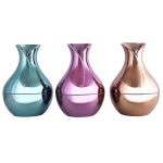 Glossy Metallic Vase-Style Aromatherapy Humidifier (3 Colors)